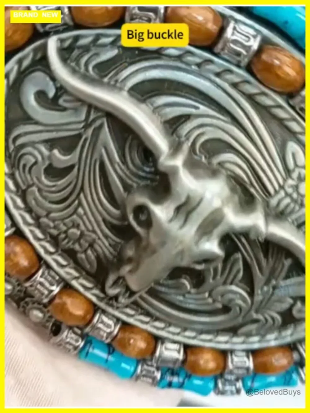 Western Cowboy Belt Men Women Waist 25-38 Faux Leather